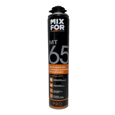 Пена монтажная профессиональная MIXFOR Foam Pro МТ65 (от -10 до +30 С) 750ml - фото 1